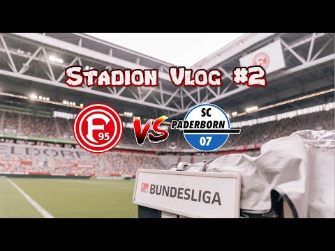 🔥Stadion Vlog⚽️Fortuna Düsseldof gegen den SC Paderborn 07⚽️3.Spieltag 2.Liga🔥