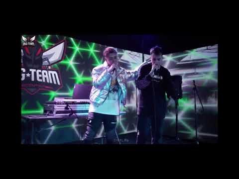 Luck Ra y Rusher King Cantando "Fuego" en vivo-DNG TEAM (Aniversario Primer Año)