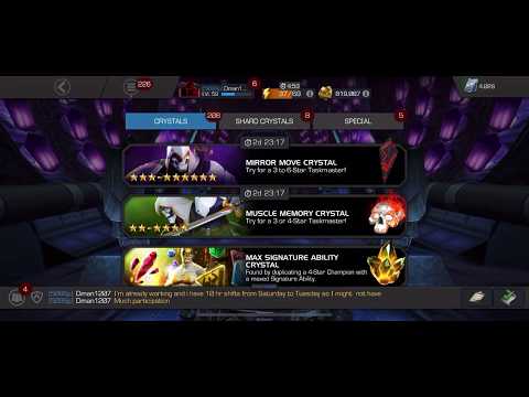 Mcoc: 20 cavalier crystal opening