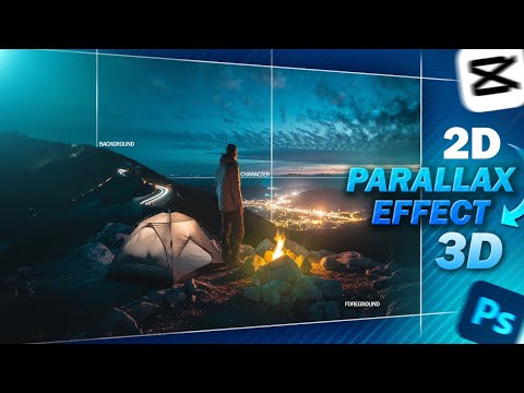 2D Images into Stunning 3D Animations in CapCut |  with Parallax Effect
