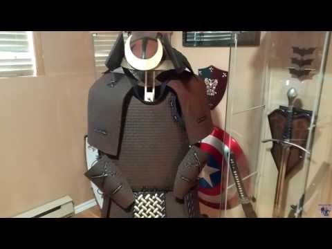 Showing My Samurai Armor Built With Eva Foam