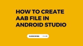 How To Create aab file in Android Studio | Generate aab file in Android Studio | Dee Dev Tutorial