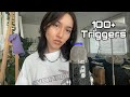 ASMR 100 TRIGGERS FOR 100K SUBS Huge Tingle Assortment