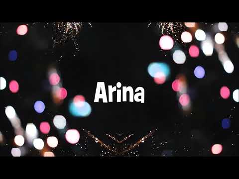 Happy Birthday Arina!