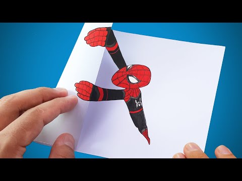 Como Desenhar o Homem Aranha | TRUQUE DE DESENHO