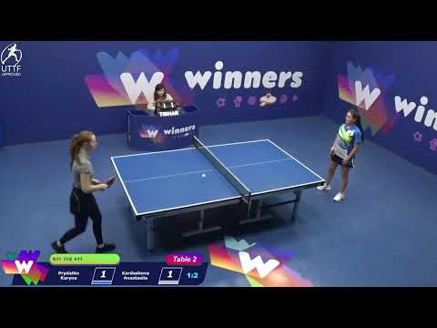 Winners League 24.12.21 Prydatko Karyna - Kardashova Anastasiia 20:00