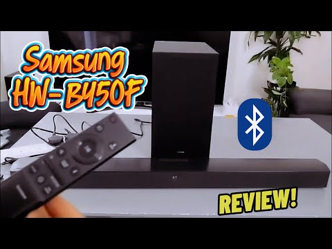 Thumbnail for Samsung HW-B450F Review: How Good Is This 2.1ch Soundbar with Subwoofer?