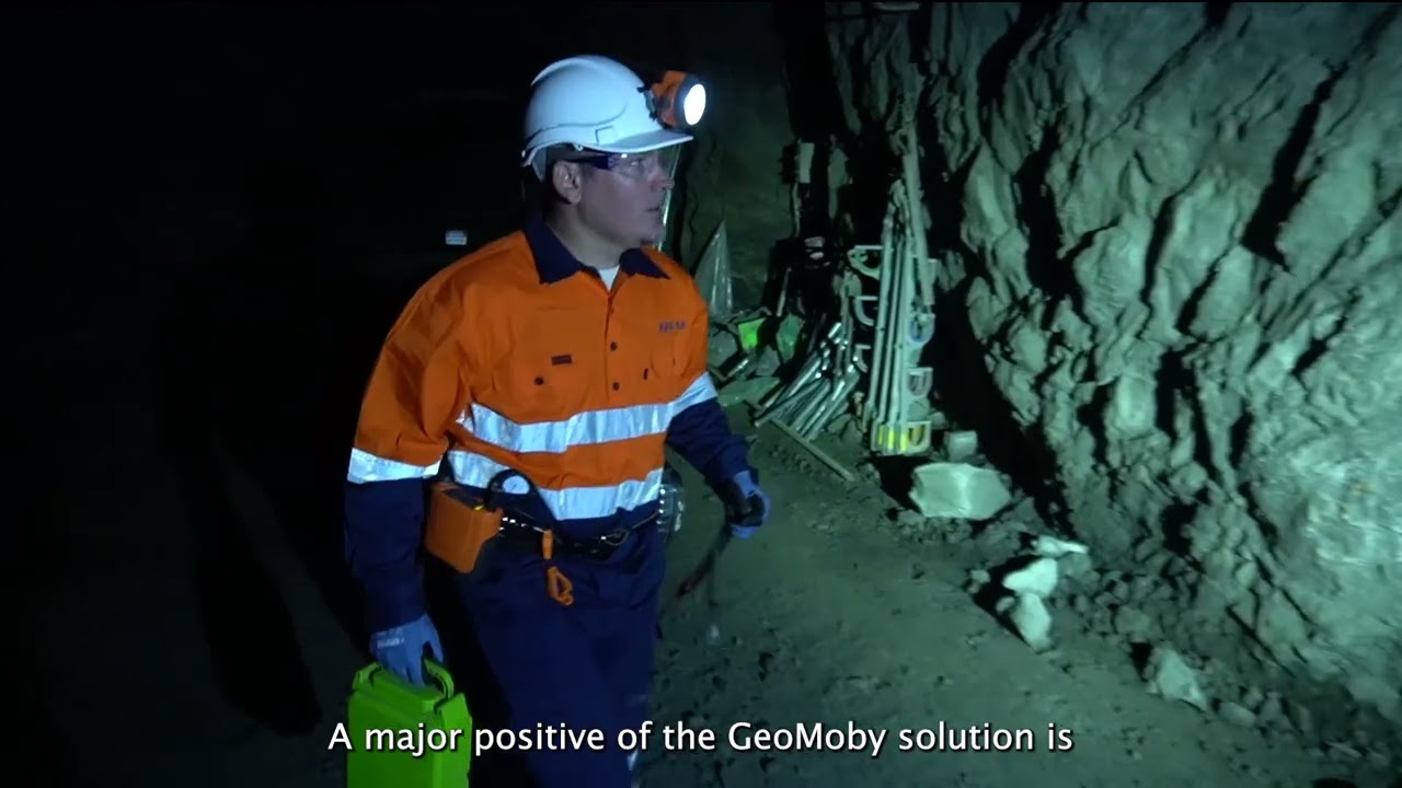 GeoMoby - Underground Mining - Wireless and Cable-free, No Strings Attached