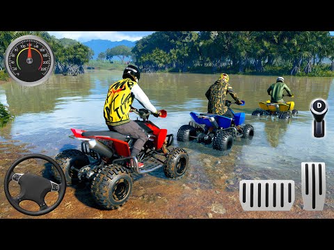 Extreme Quad Bikes OFF-ROAD Dirt driving KTM 525 XC 4x4 - The Crew Motorfest gameplay