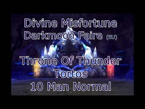 Divine Misfortune - Tortos 10 Man Heroic DPS PoV
