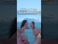 Nadia And Azra Kiss Each Other On The Beach