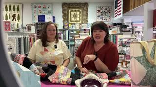 On location at Sew Charming  Craft A Cropolis class info!