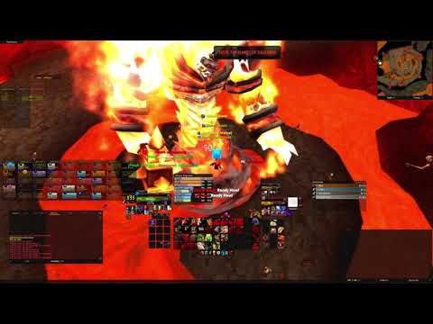 World of Warcraft Classic Noobivore first Ragnaros kill