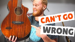 Video thumbnail for Breedlove Discovery Concert CE MH Guitar Review by Devan Bishop