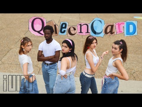 [KPOP IN PUBLIC | ONE TAKE IN PARIS ] (G)IDLE 여자아이들 ' QUEENCARD (퀸카) ' | Dance Cover