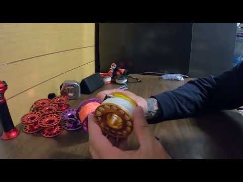 The differences between dive spool flat line and braided line