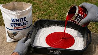 Mix WHITE CEMENT with VARNISH and discover the secret almost no one knows!