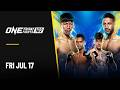 Live In HD ONE Friday Fights 162 Kongklai Vs Benwarwar