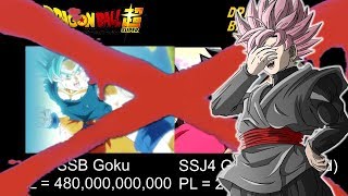 Dragon Ball Super VS Dragon Ball GT Power Levels DEBUNKED!