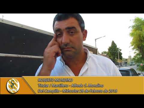 28-02-18 Nota Roberto Mondino - Remate T.V. Alfredo S. Mondino - Del Campillo