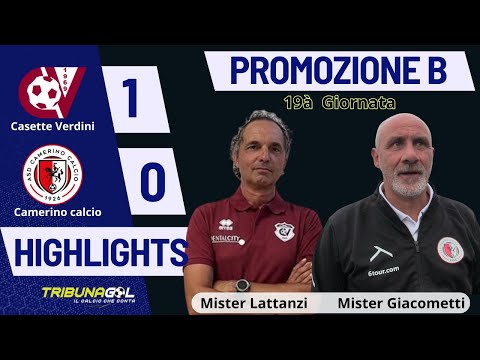 Highlights  Casette Verdini   Camerino 19à giornata Promozione B