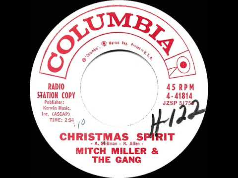 1960 Mitch Miller And The Gang - Christmas Spirit
