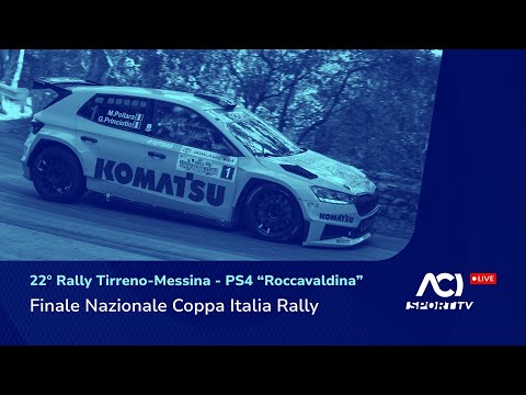 🔴 LIVE! | Finale Nazionale Coppa Italia Rally - PS4 “Roccavaldina”