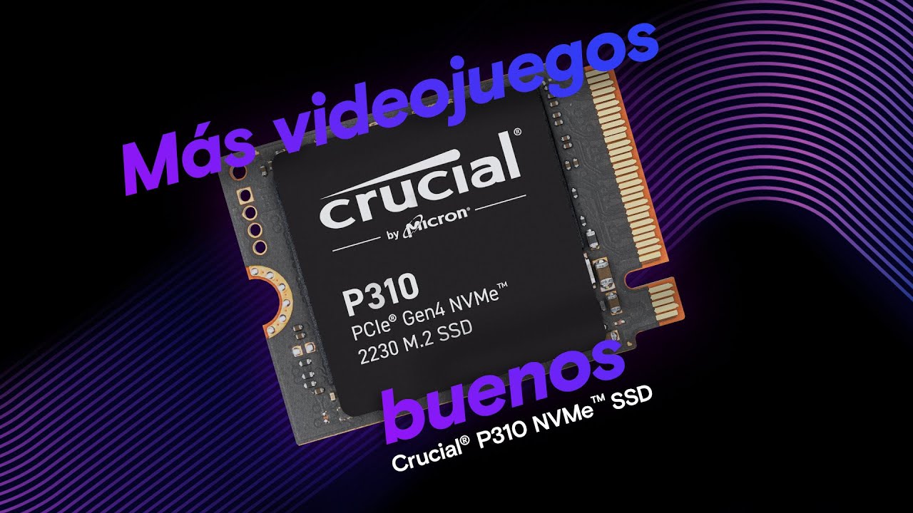 Crucial P310 1TB PCIe Gen4 NVMe 2230 M.2 SSD Video