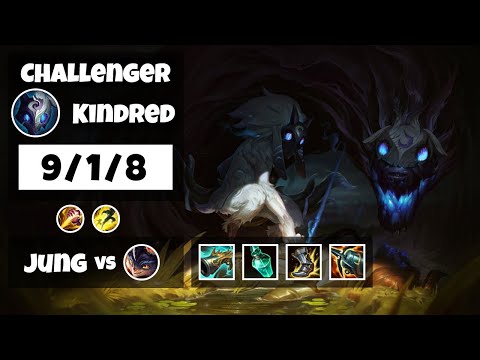 Kindred 11.12 S11 Jungle Challenger Replay (9/1/8) - NA
