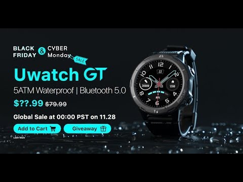 Uwatch GT The 2019 UMIDIGI Sport Smartwatch - Quick Overview