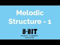 Music Theory Minute #2.1 - Intro to Melodic Structure