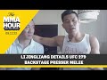 Li Jingliang Details UFC 279 Backstage Press Conference Melee | MMA Fighting