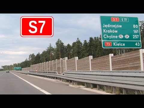 S7 Skarżysko-Kamienna (obwodnica) → kierunek Kraków ●2021●