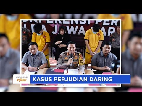 POLDA JABAR RILIS TINDAK PIDANA JUDI DARING