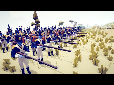 CAN 200x FRENCH ARMY CAPTURE SPANISH BASE? - Totally Accurate Battle Simulator TABS
