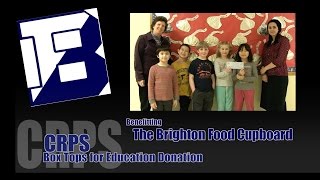 preview picture of video '2015  CRPS Box Tops For Brighton Food Cupboard'