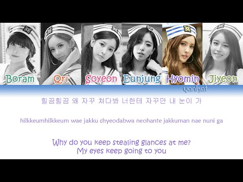 T-ARA - So Crazy (완전 미쳤네)  (Color Coded Han|Rom|Eng Lyrics)
