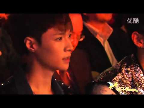 [Fancam] 130414 The 13th Mengniu Music Awards Lay Focused (cr.橘子orange)