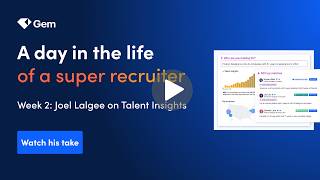 A day in the life of a super recruiter: Talent Insights