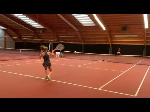 Emily Schut College Tennis recruitment video