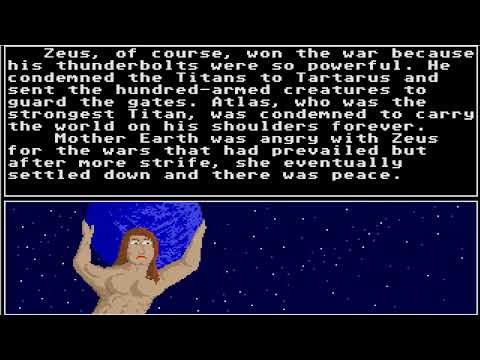 ATARI ST GREEK GODS Magical Myths By Stan Brewster Joseph Hewitt,June Stark Unicorn Software In 1987