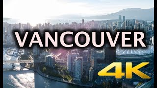 Vancouver British Columbia Canada Tour 4K
