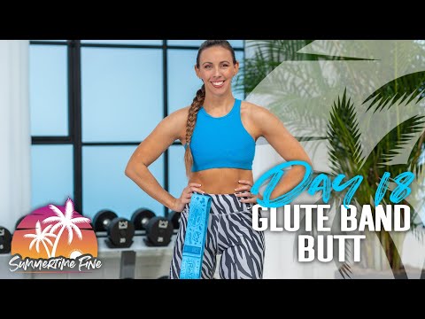 40 Minute Glute Band Butt Workout | STF 2023 - Day 18