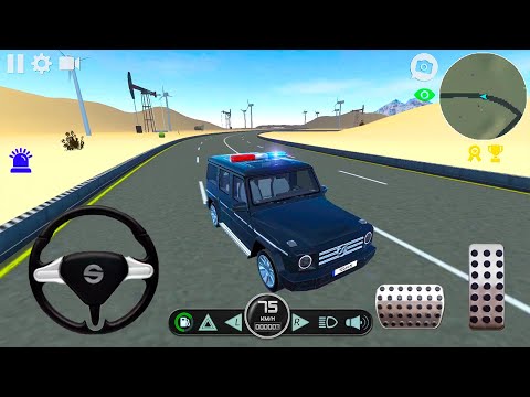 Car Simulator Offroad G-Class 2018 - Luxury SUV Mercedes Benz Driving in City - Android GamePlay