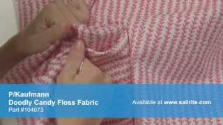preview picture of video 'Video of P/Kaufmann Doodle Candy Floss Fabric #104073'