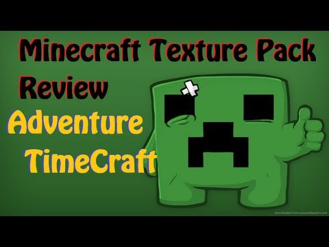 Minecraft Texture Pack Review: Adventure Time Craft