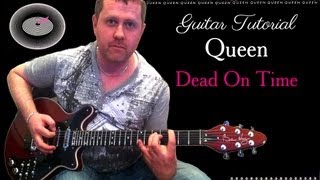 Dead On Time - Queen - Guitar Lesson (Guitar Tab)