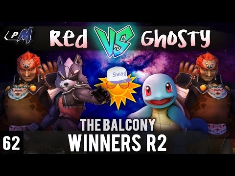 PM @ the Balcony 62 - Winners R2 ft. TGT|Ghosty (Ganondorf, Squirtle) & Red Ranger (Wolf, Ganondorf)