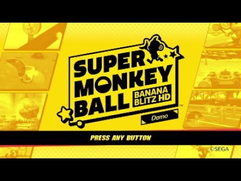 Super Monkey Ball: Banana Blitz HD Demo (JAP)