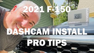 2021 F-150 Dash Cam Install Pro Tips